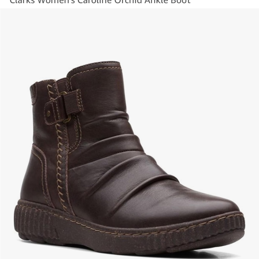 Clarks Women's Brown Ankle Boot